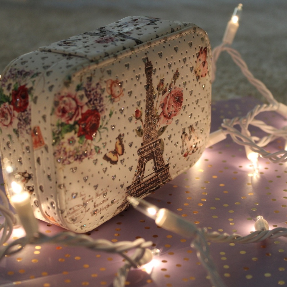 💥Clearance SALE💥Paris Themed White Jewelry Box